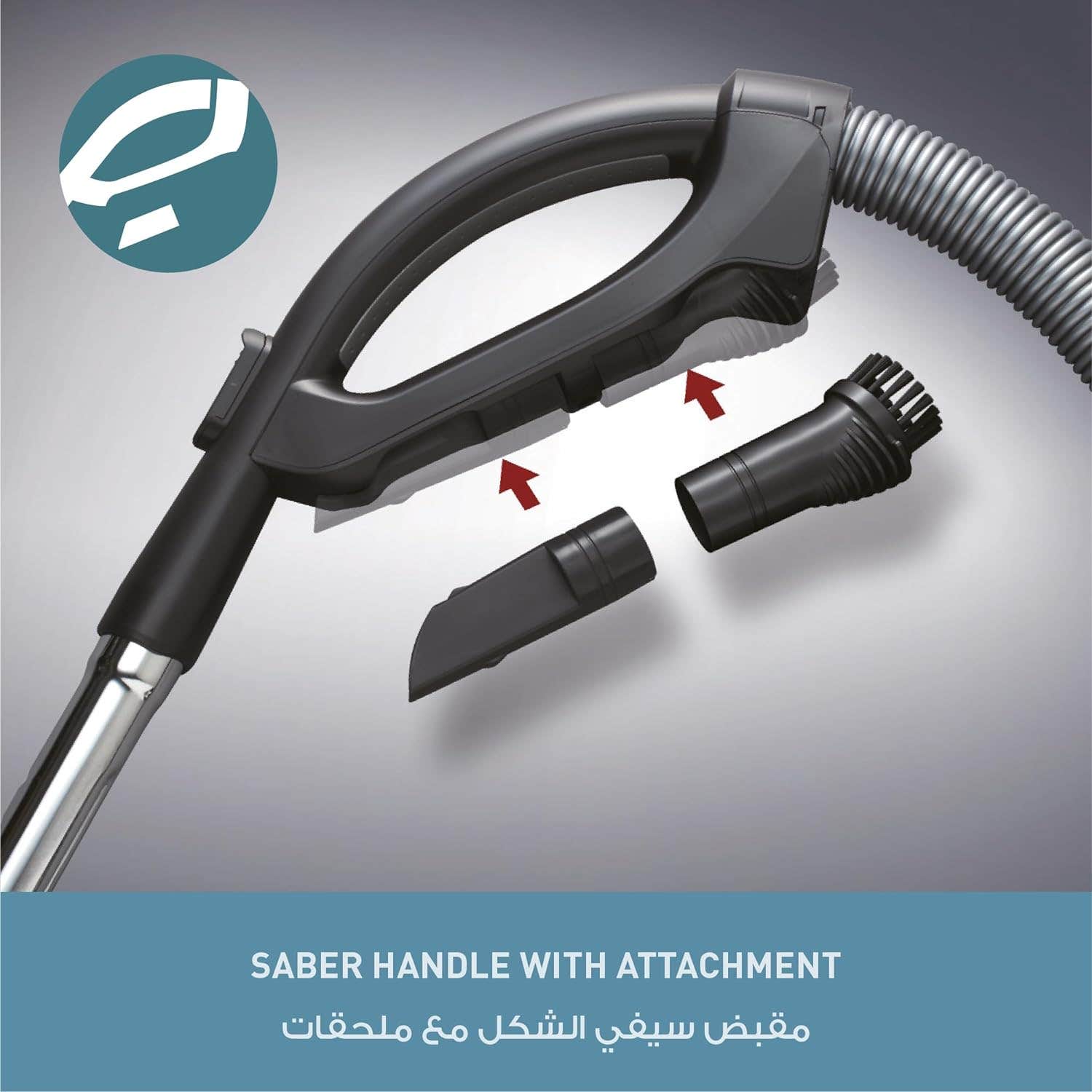 مكنسة باناسونيك يابانية بقوة 2100 وات , وسعة 6 لتر ,MCCJ915