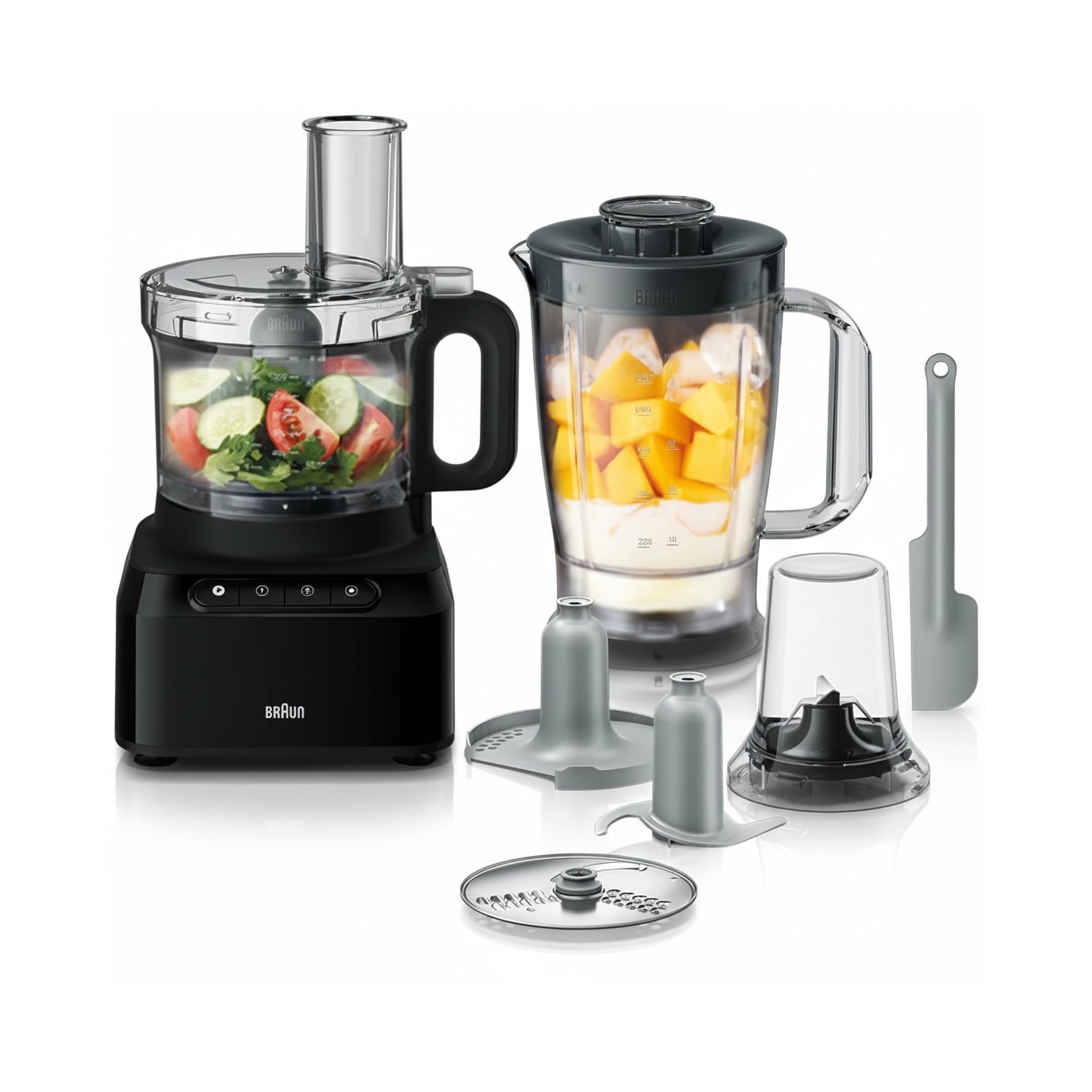 محضر طعام براون 800 وات بسعة 2.1 لتر - FP3132