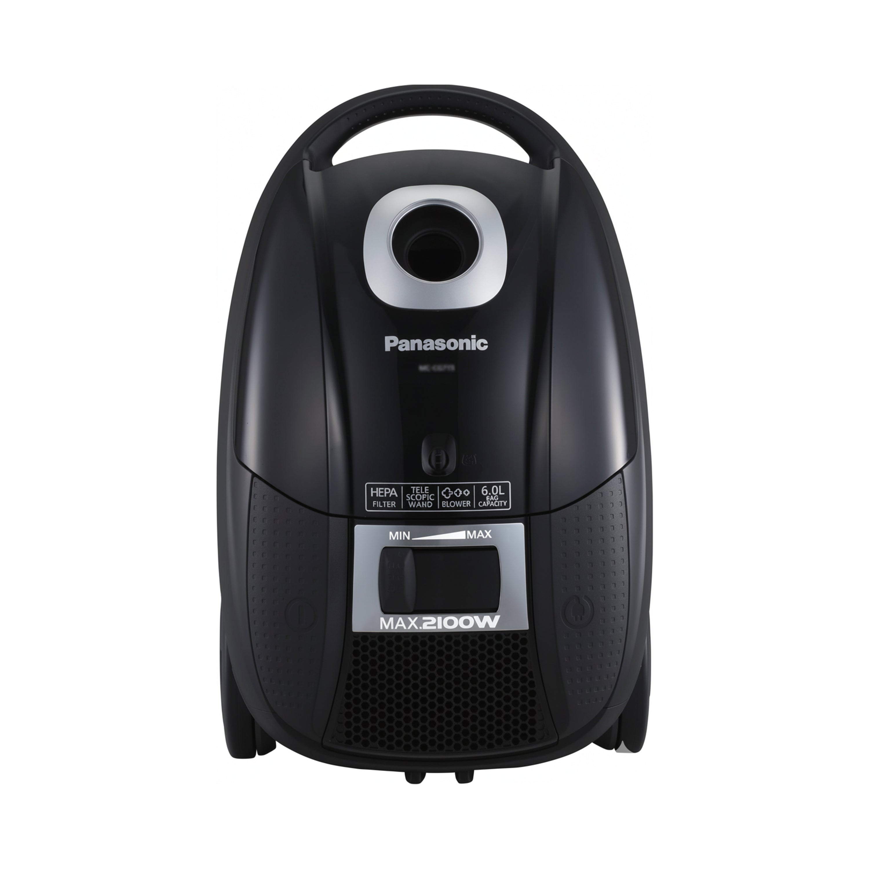 مكنسة باناسونيك ماليزية بقوة 2100 وات، سعة كيس الغبار 6 لتر، MC-CG715