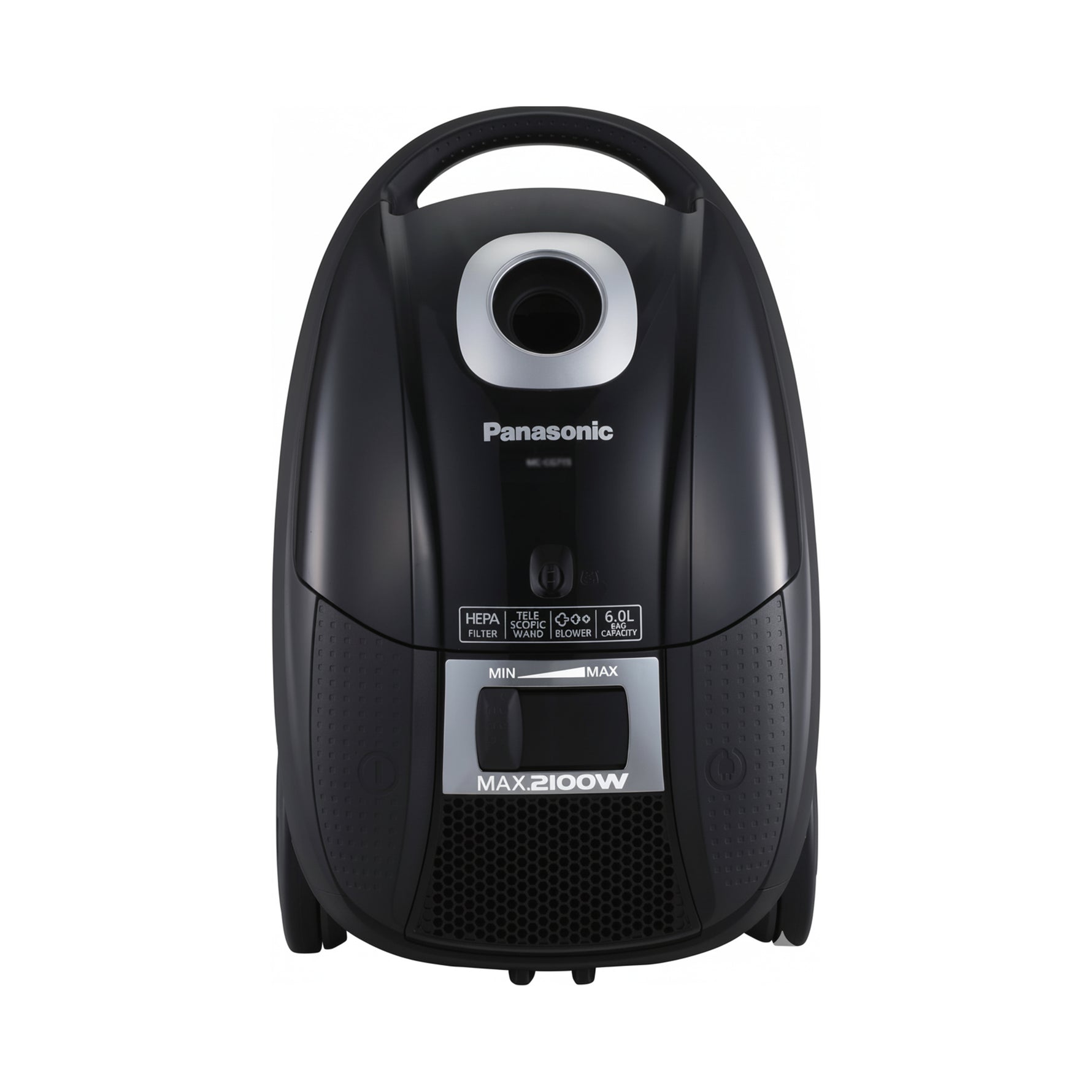 مكنسة باناسونيك ماليزية بقوة 2100 وات، سعة كيس الغبار 6 لتر، MC-CG715