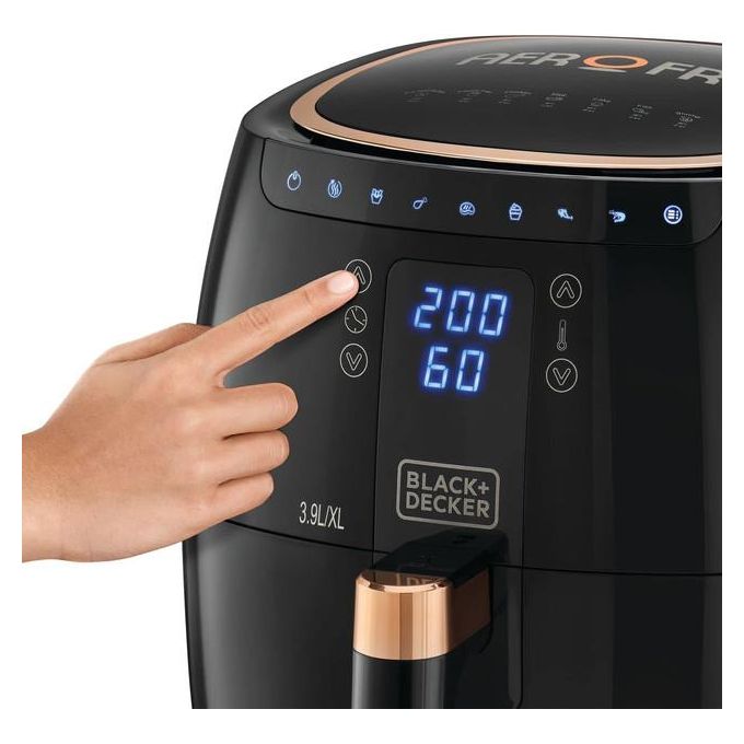 قلاية بلاك أند ديكر الذكية 4 في 1، سعة 5.5 لتر AF5539-B5