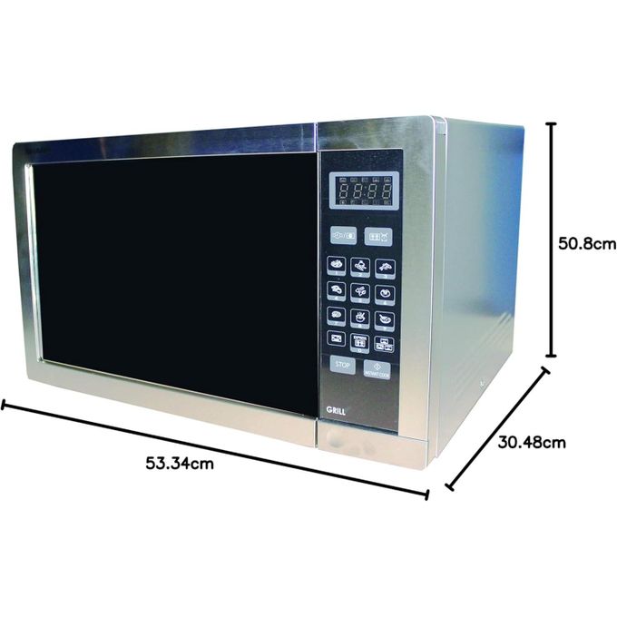 ميكروويف شارب ديجيتال 34 لتر - 9 قوائم طهي تلقائية، R-77AT (ST)