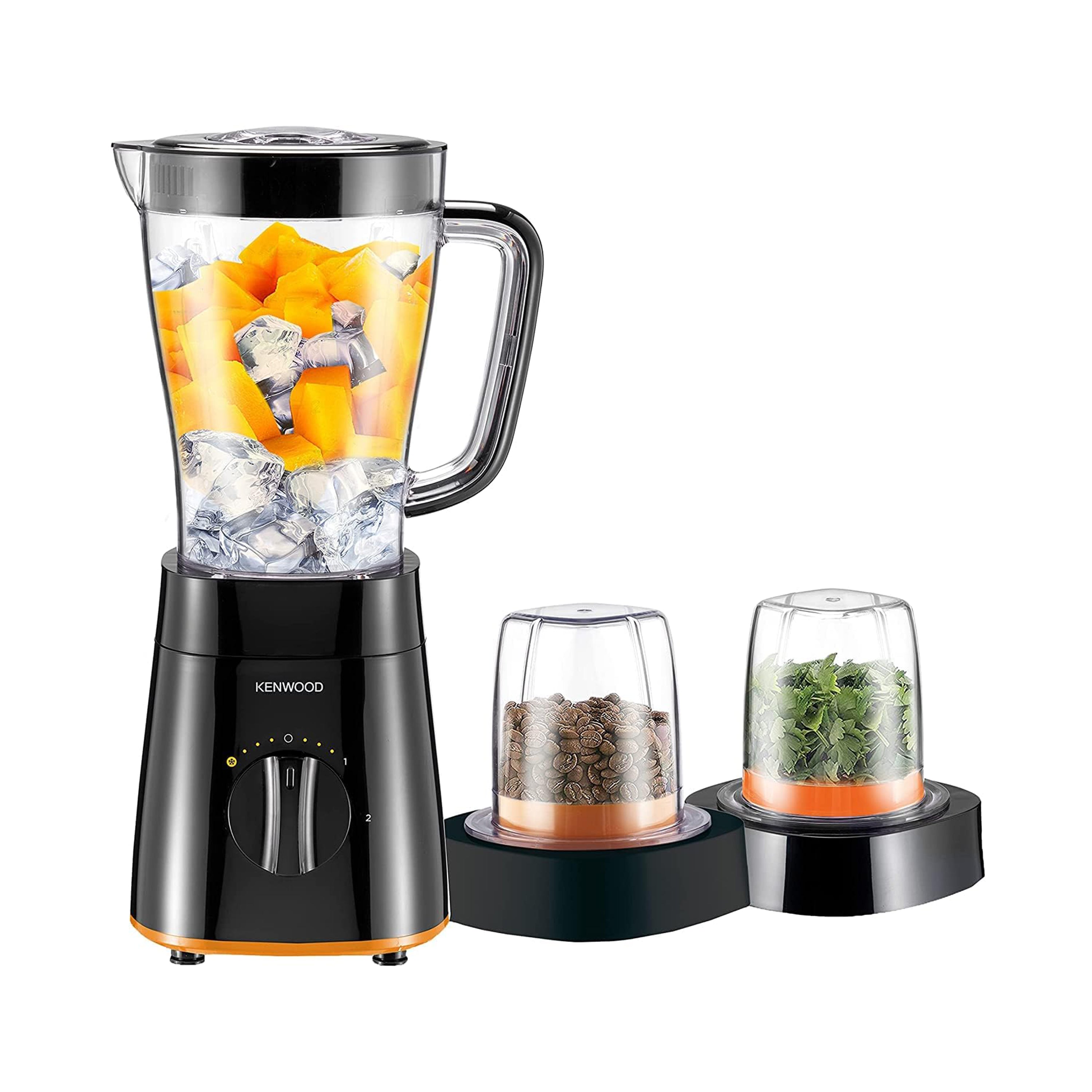 خلاط كينوود 500 وات بسعة 1.5 لتر، 2 مطحنة BLP15.360