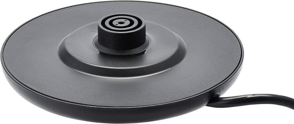 غلاية زجاجية كهربائية - 1.7 لتر، 2200 واط، ZJG08.0 قاعدة 360°، إضاءة LED، ، أسود/فضي