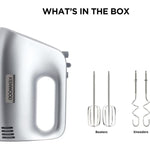 مضرب يدوي كويك ميكس من كينوود 450 واط - فضي HMP30.A0SI