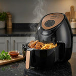 قلاية هوائية كينوود - 7 لتر، 1800 واط، 7 برامج، HFP72.000BK