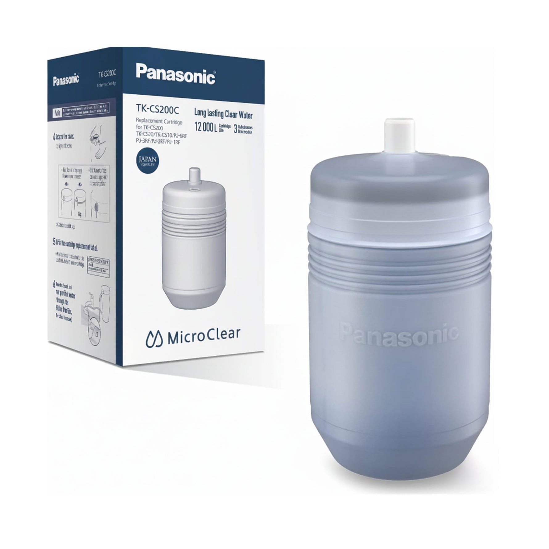 غيار فلتر مياه - سعة 12,000 لتر، تدفق 6 لتر/دقيقة