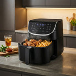 قلاية هوائية كينوود - 7 لتر، 1800 واط، HFP80.000BK أسود