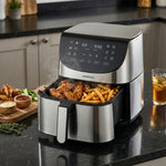 قلاية هوائية كينوود- سلفر ،7 لتر، 1800 واط، HFM80SS