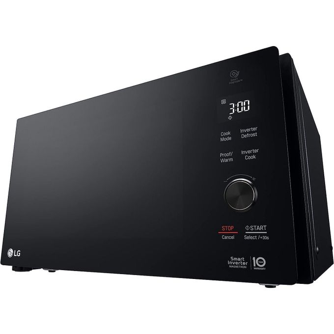 ميكروويف LG  MH8265DIS  مع شواية - سعة 42 لتر -Black (Smart Inverter)