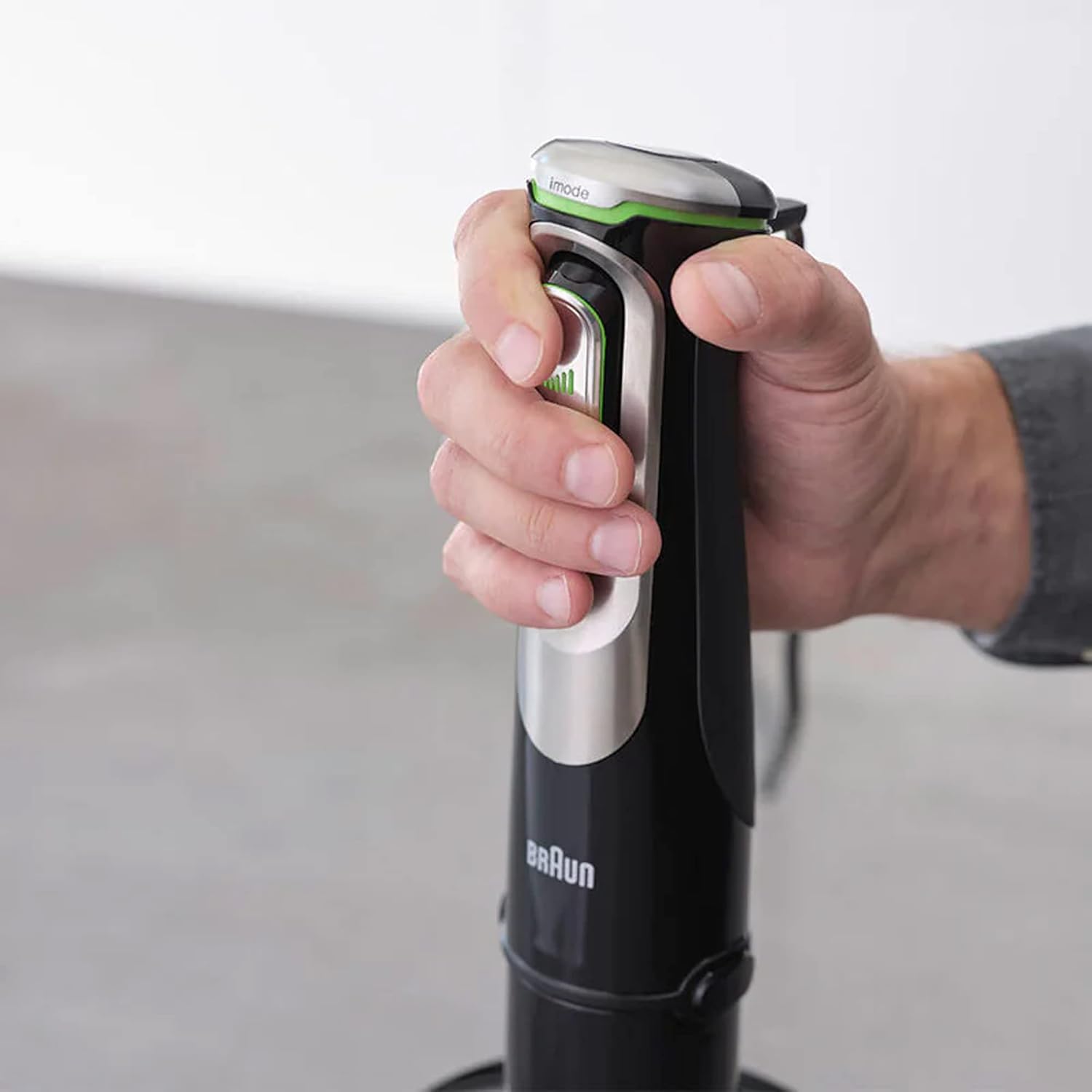 هاند بلندر براون MultiQuick 9 - قوة 1200 واط - جهاز مطبخ 8 في 1 MQ9185