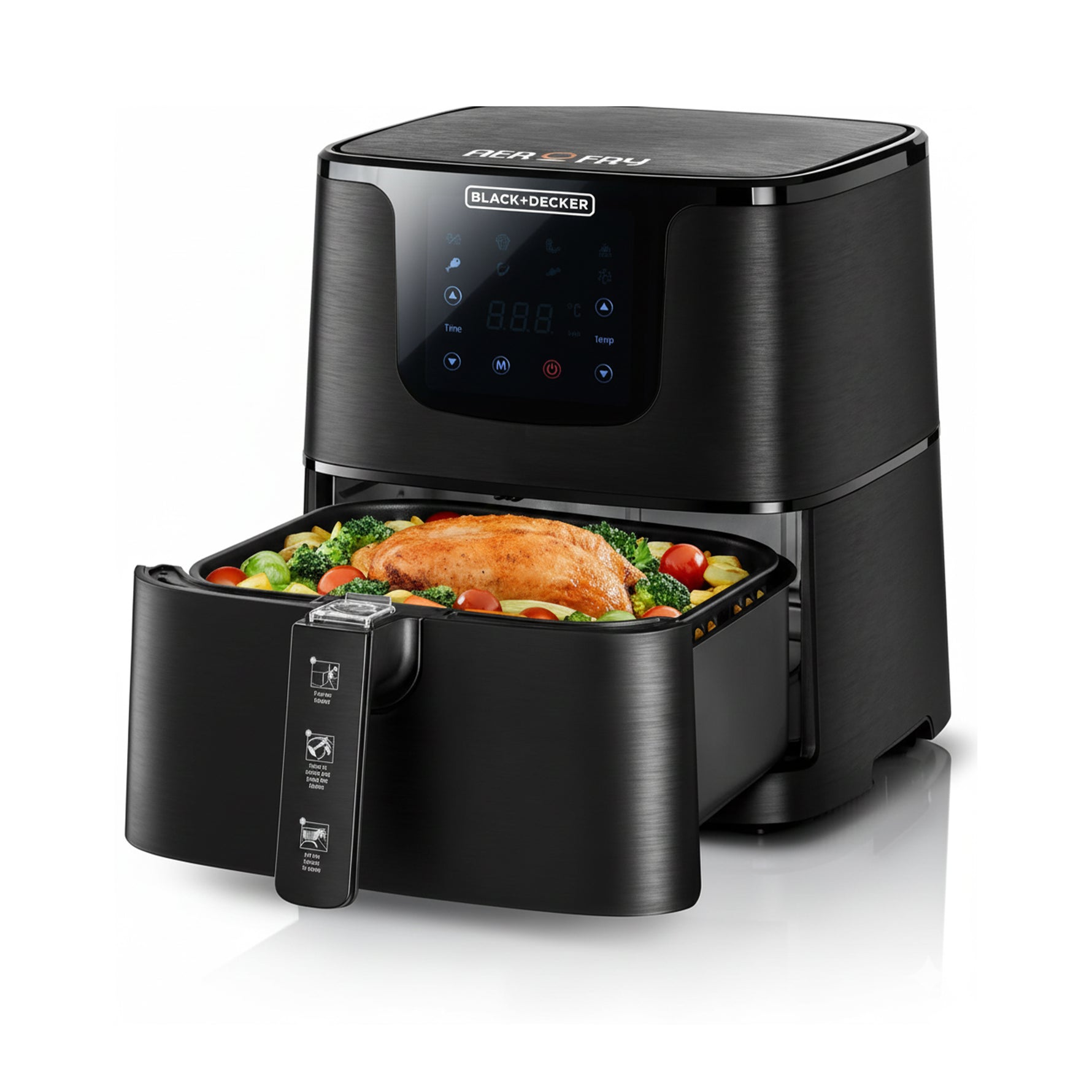 قلاية هوائية بلاك آند ديكر الرقمية - 5.8 لتر، 1700 واط، AF700