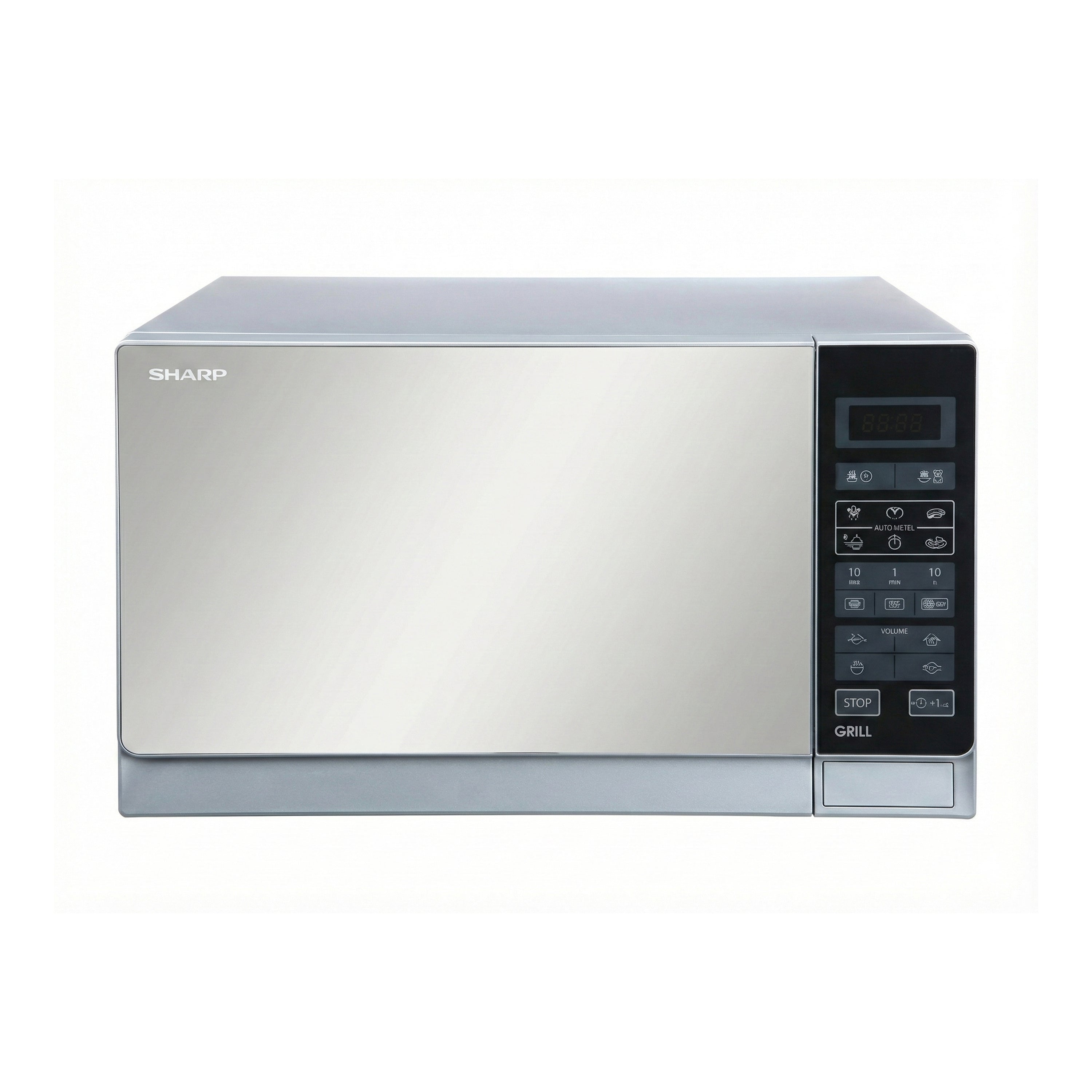 ميكروويف شارب فضي ديجيتال 25 لتر - R-750MR(S)