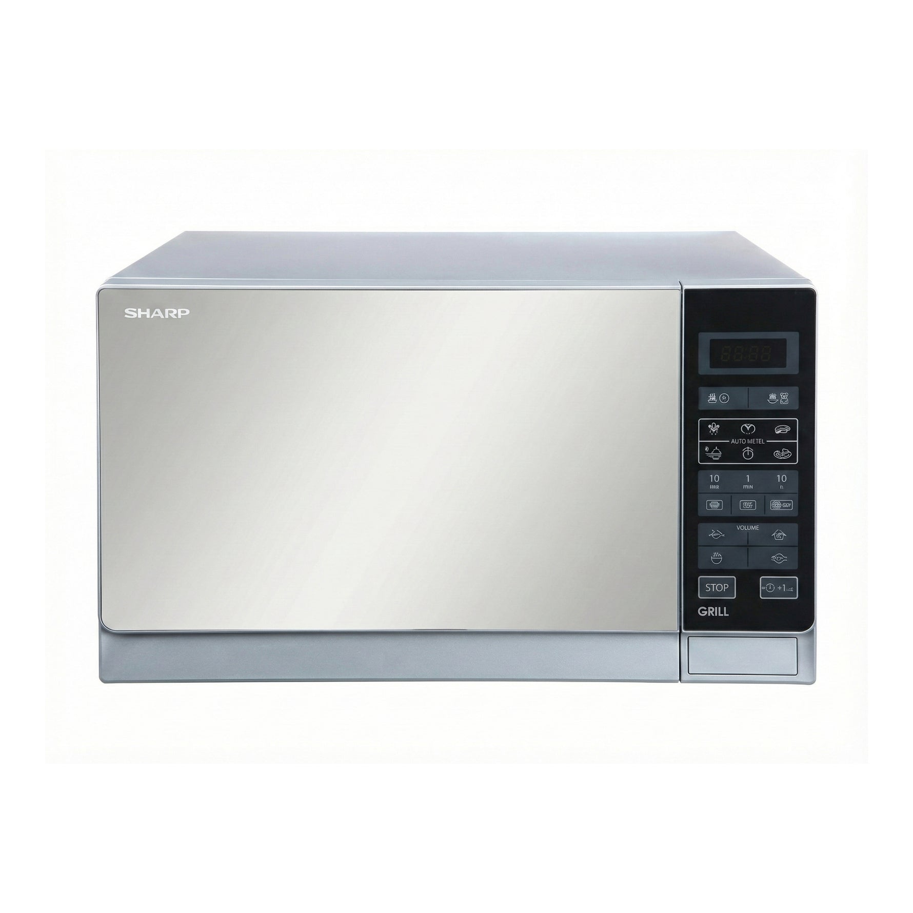 ميكروويف شارب فضي ديجيتال 25 لتر - R-750MR(S)