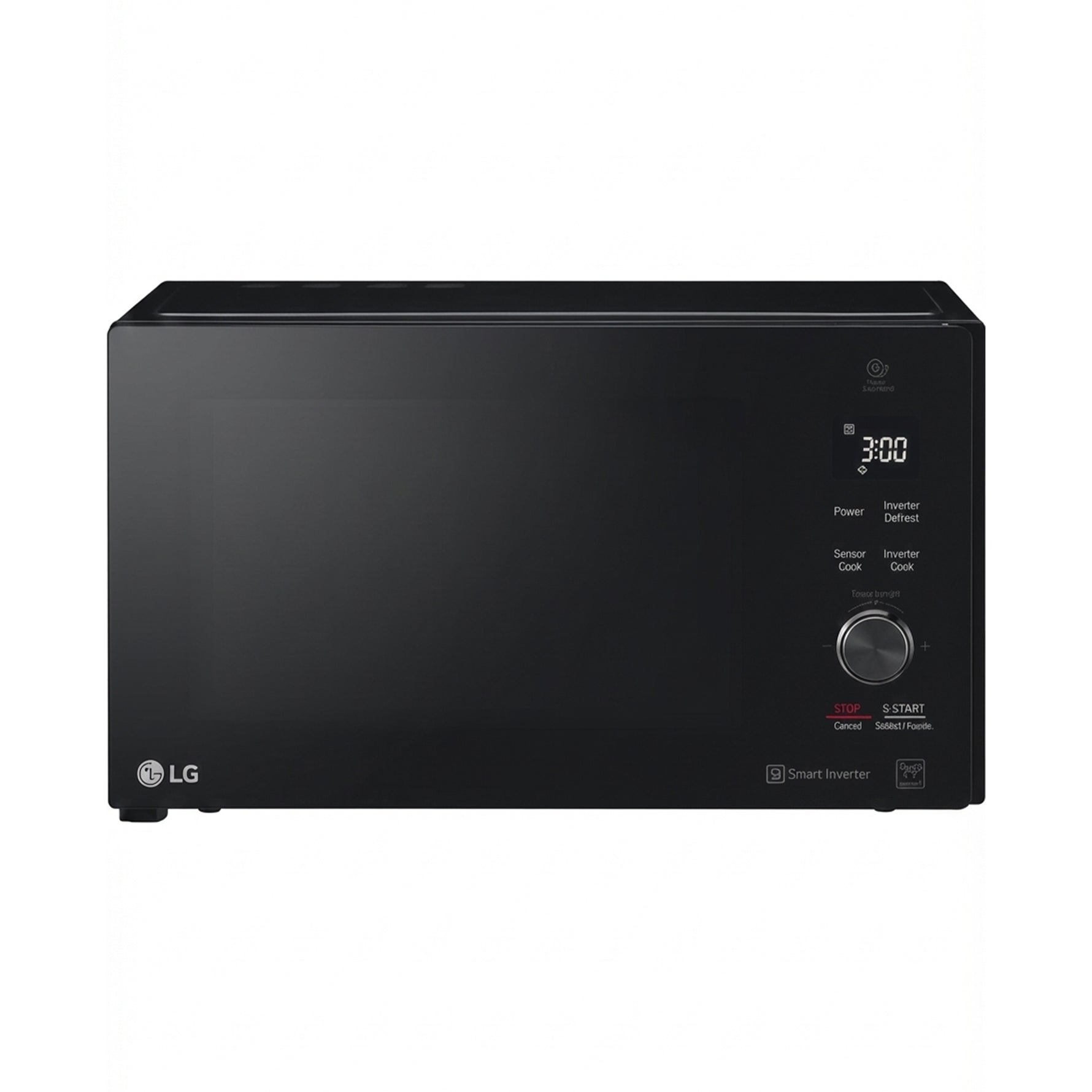 ميكروويف LG  MH8265DIS  مع شواية - سعة 42 لتر -Black (Smart Inverter)