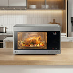 ميكروويف LG  مع شواية - سعة 42 لتر - silver (Smart Inverter) MH8265CIS