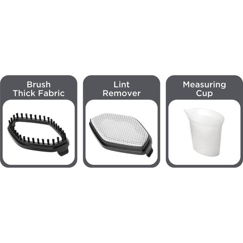 مكواة بخار يدوية بلاك آند ديكر 1600 وات سعة 0.24 لتر، HSTD1600-B5