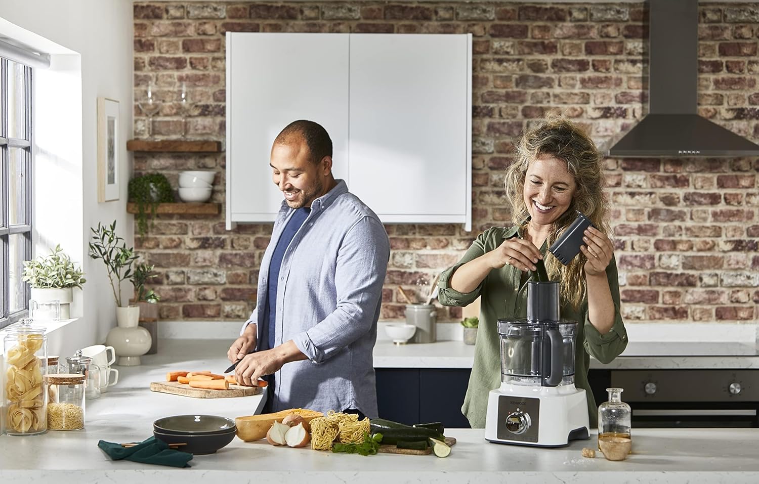 محضر طعام كينوود 1000 وات - بسعة 1.5لتر للخلاط، FDP65.750