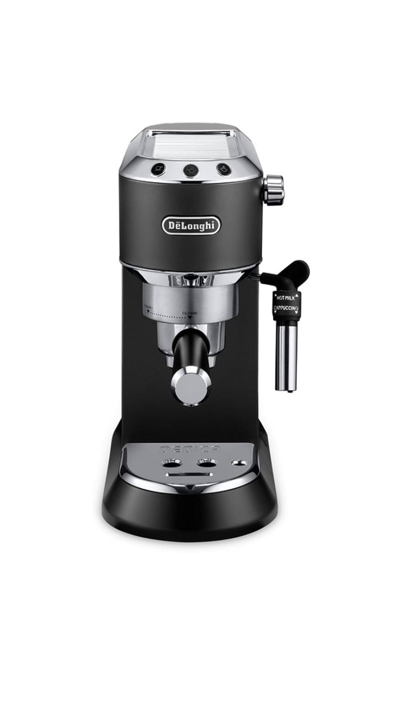 آلة قهوة إسبريسو مضخة ستايل ديديكا، 15 بار، أسود - EC 685.BK