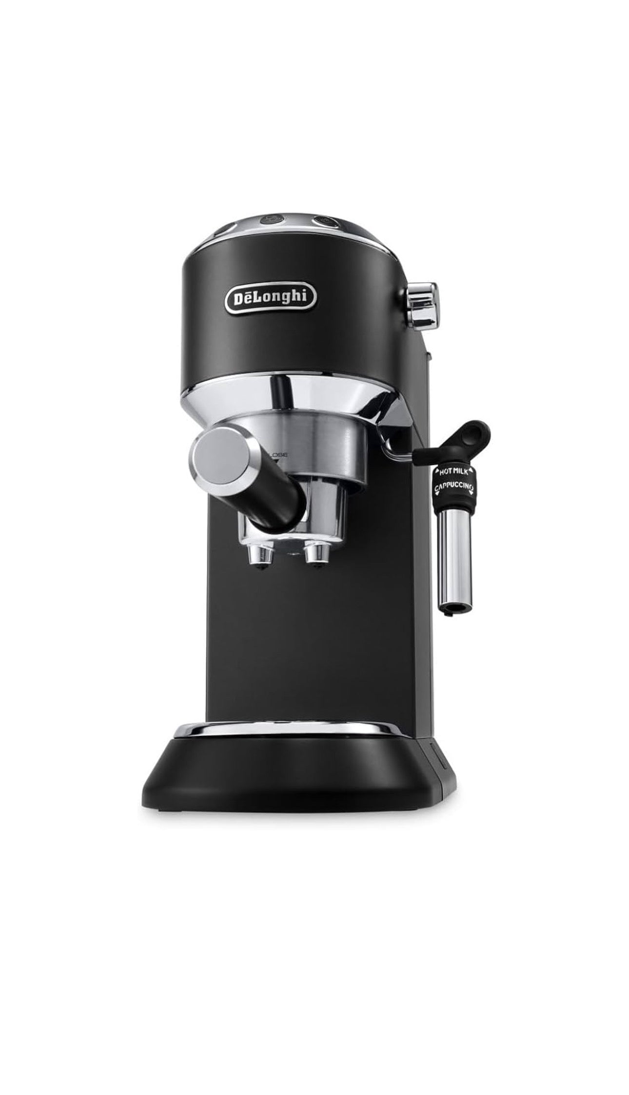 آلة قهوة إسبريسو مضخة ستايل ديديكا، 15 بار، أسود - EC 685.BK